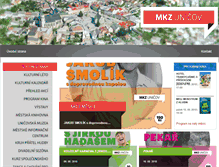 Tablet Screenshot of mkzunicov.cz